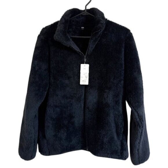 NWT Uniqlo Fluffy Yarn Fleece Full-Zip Jacket - Picture 2 of 7